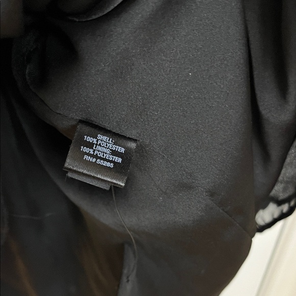 Express Black Ruffled Mini Dress - Picture 4 of 5